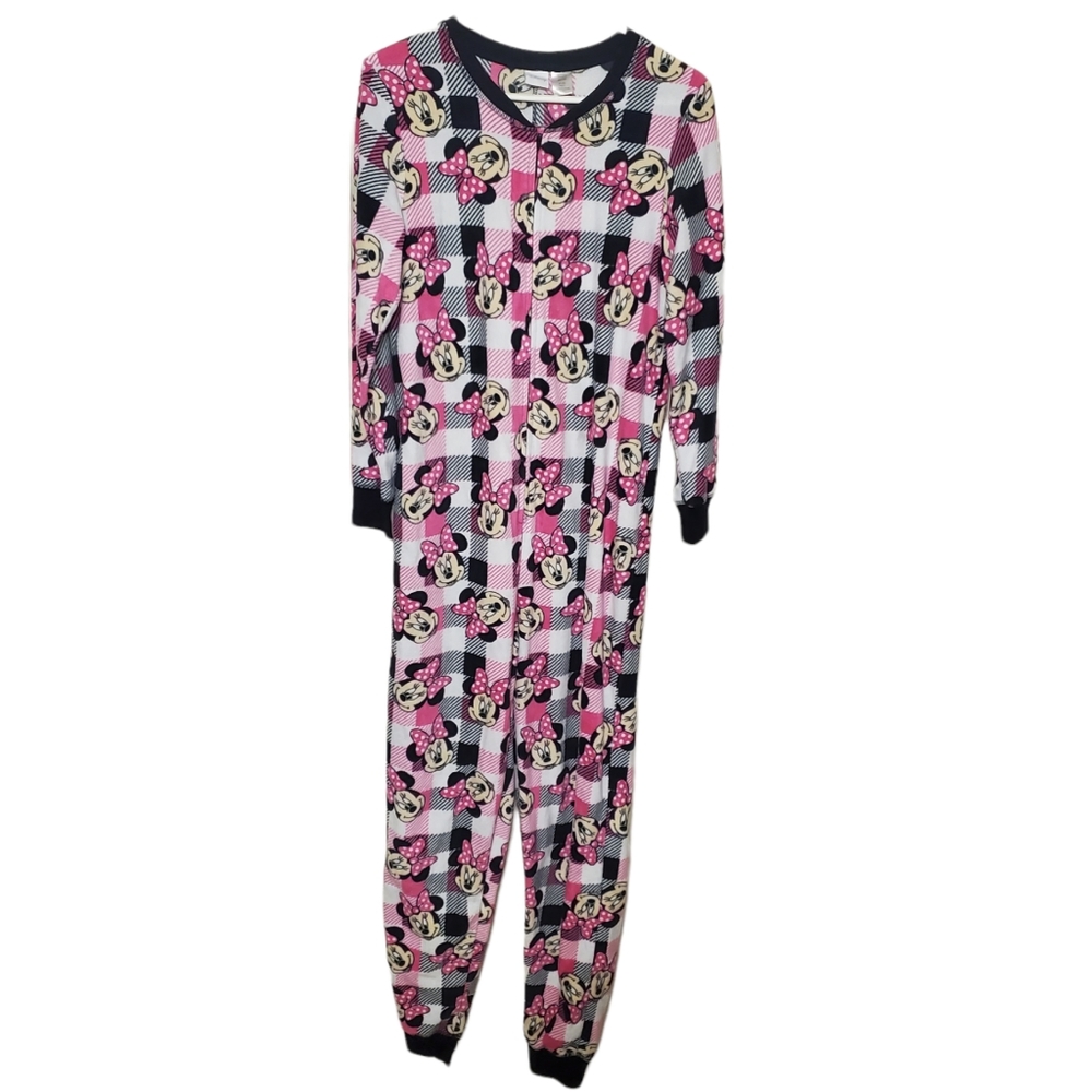 Women's or Junior's size small Minnie Mouse Disney one piece pajamas